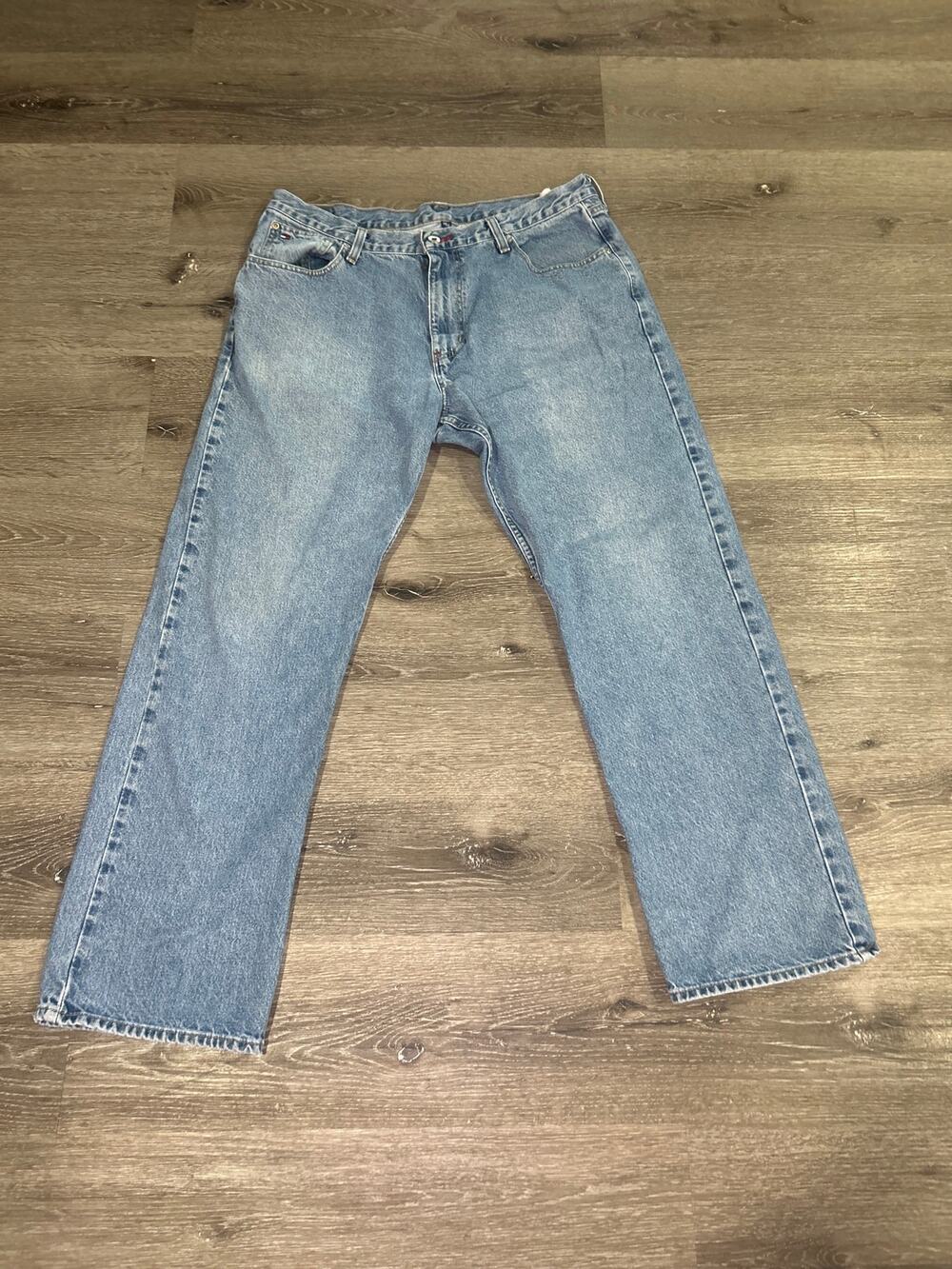 Vintage 90s Tommy Jeans Tommy Hilfiger Mens Relaxed Straight Denim 38x32